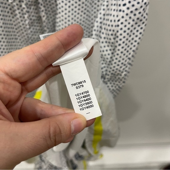 Lucky Brand Sleeveless Button Front Drawstring Long Midi Dress Polka Dot Medium - Picture 7 of 9